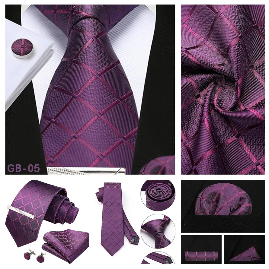 Tie, Clip & Pocket Square Set