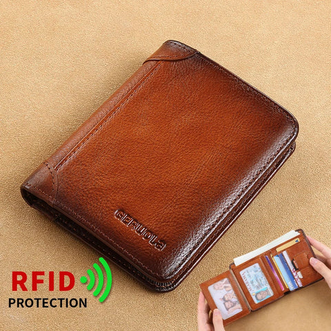 Slim Leather Wallet