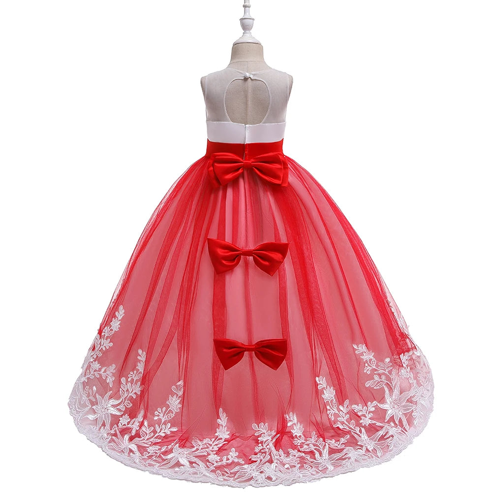 White Lace First Communion Dress