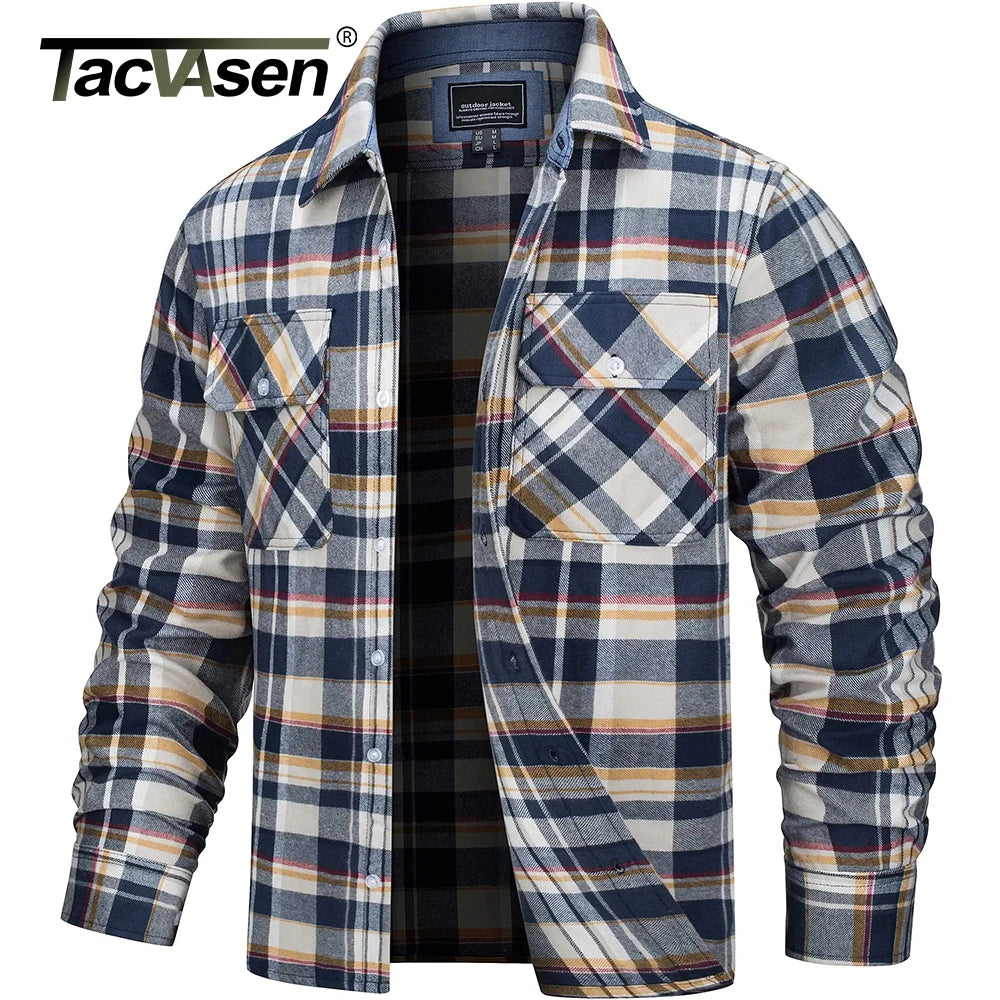Plaid Flannel Overshirt
