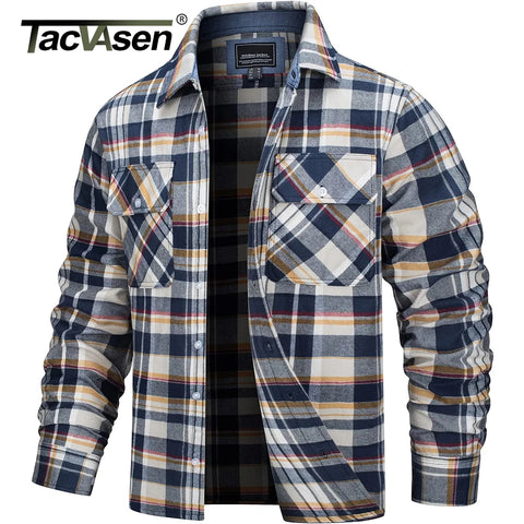 Plaid Flannel Overshirt