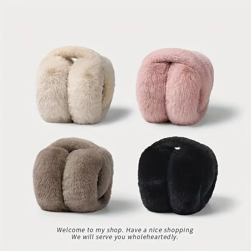 Foldable Faux Fur Earmuffs