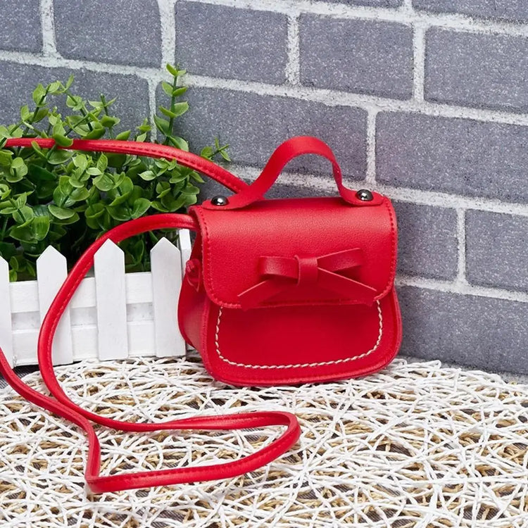 Girls' Bow Mini Crossbody Bag