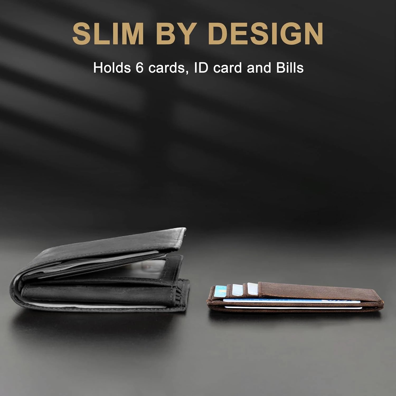 Slim Leather Card Holder