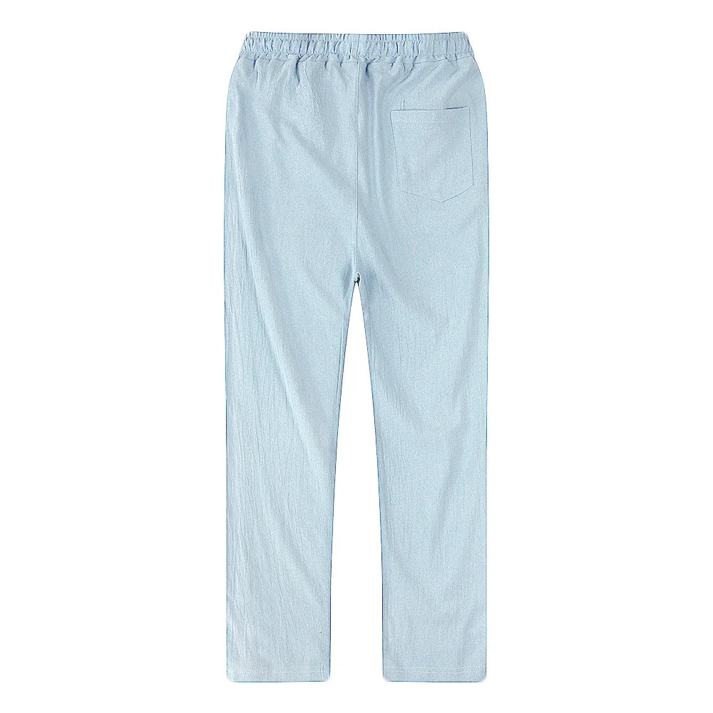 Cotton Linen Casual Pants