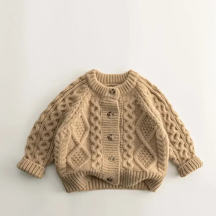 Kids' Cable-Knit Cardigan