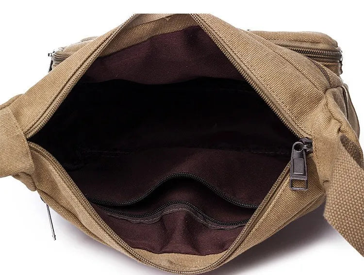Canvas Messenger Bag
