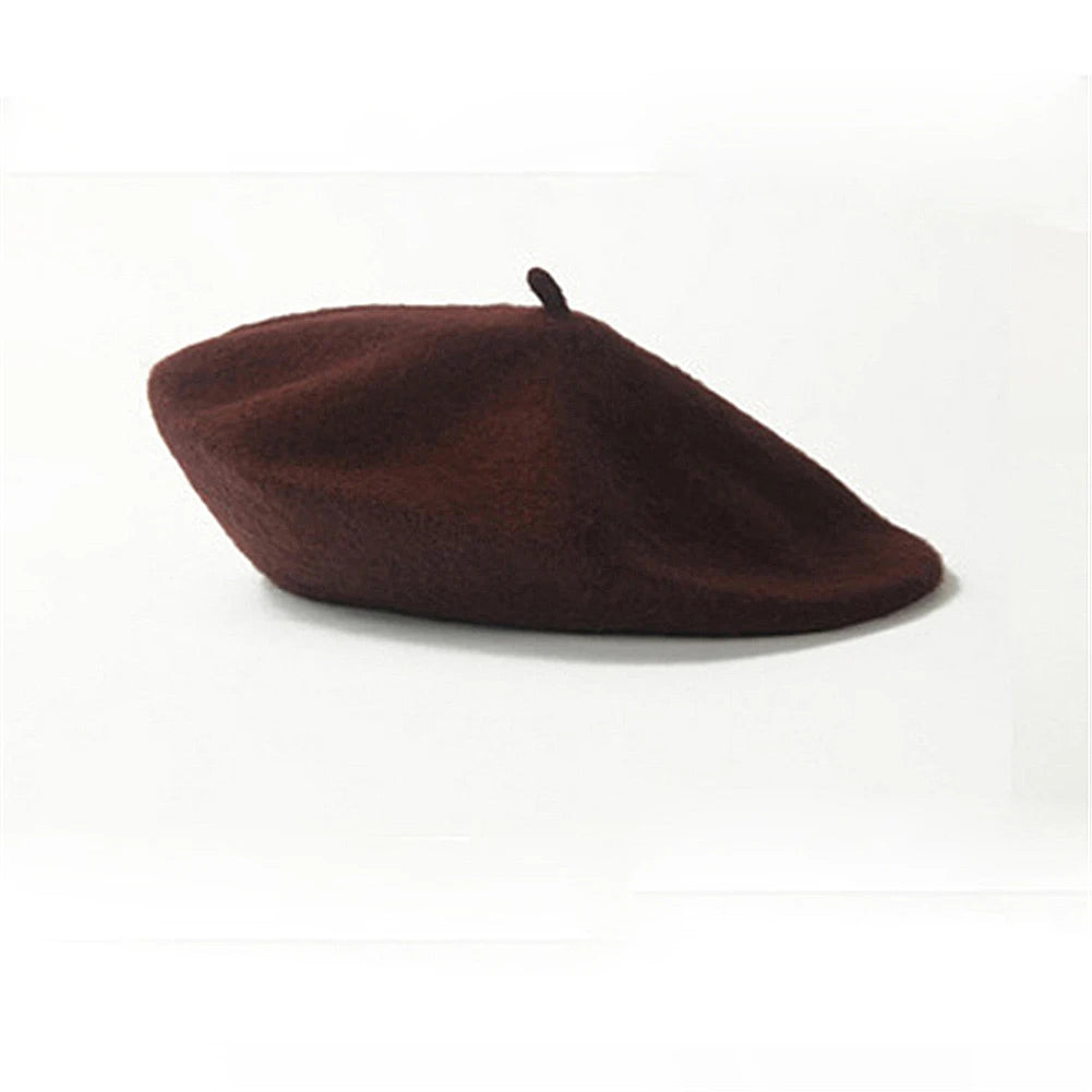 Wool-Blend French Beret