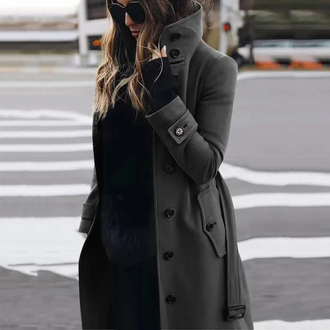 Long Tailored Coat