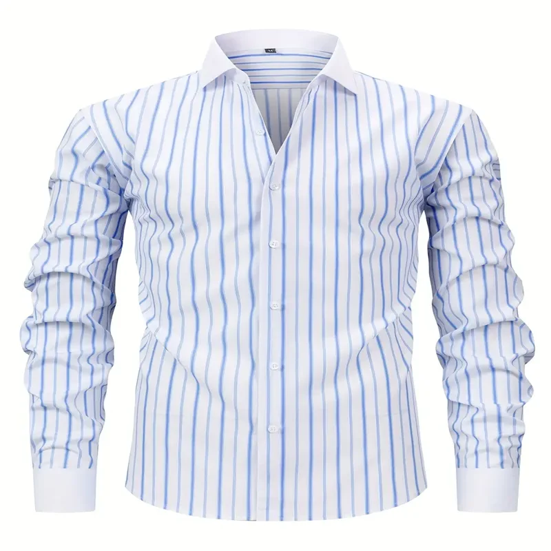 Stripes Business Casual Shirt