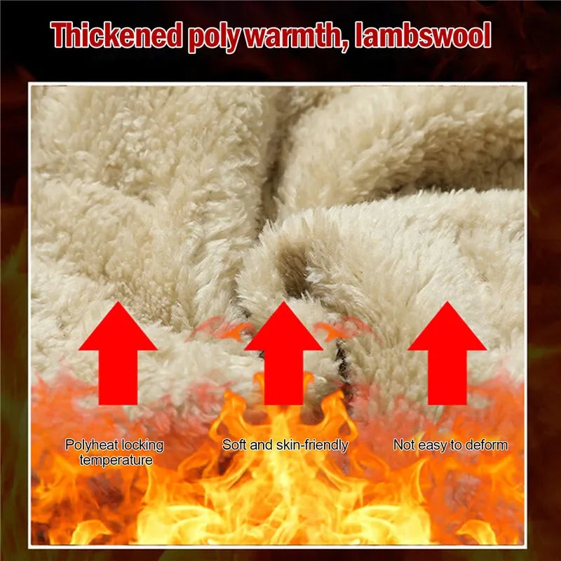 Sherpa-Lined Sweatpants