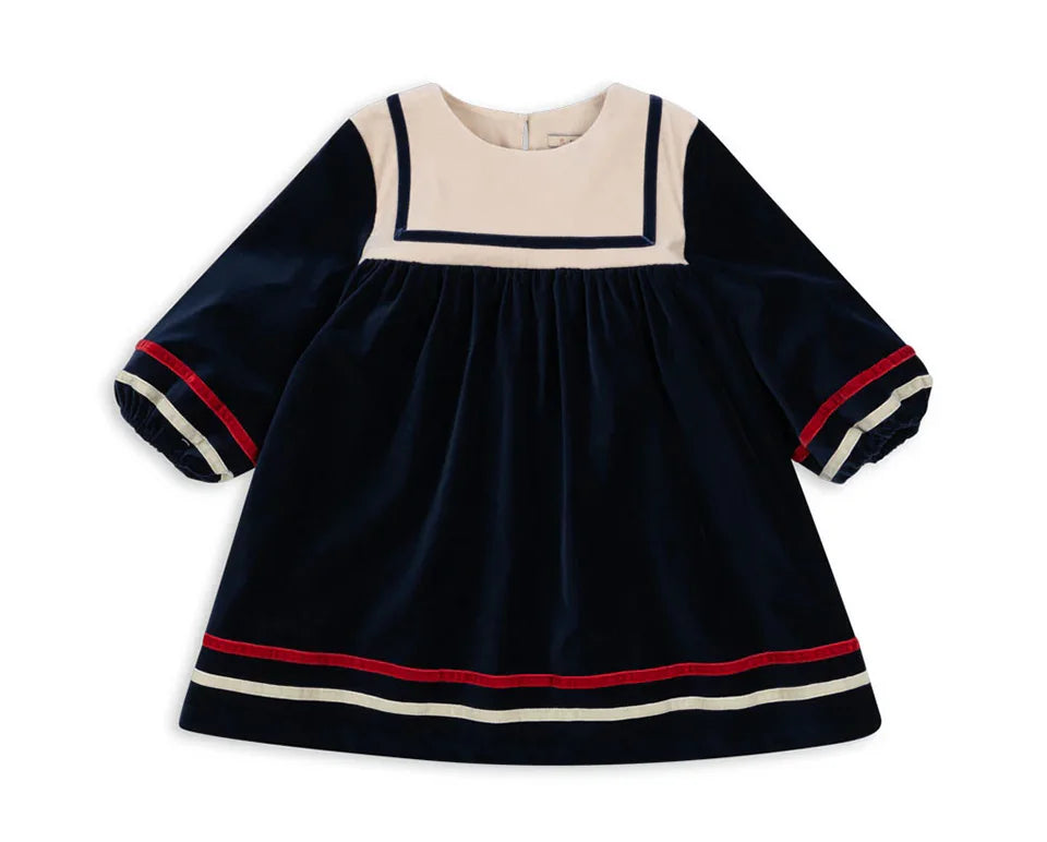 Girls' Velvet Holiday Party Dress