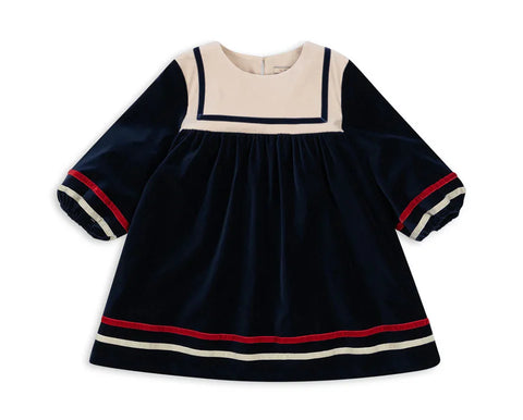 Girls' Velvet Holiday Party Dress
