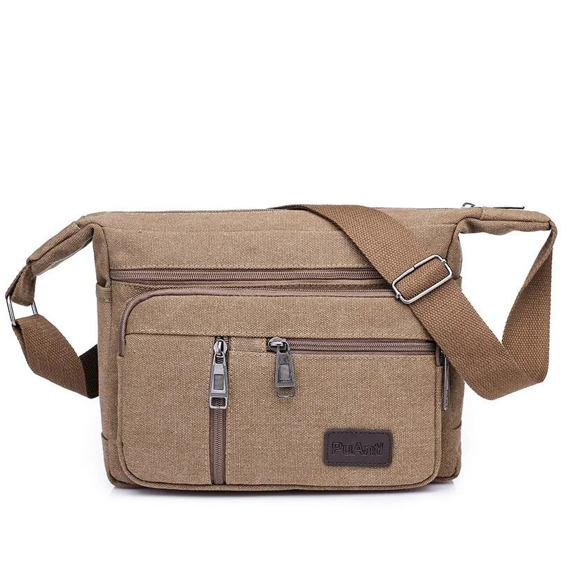 Canvas Messenger Bag