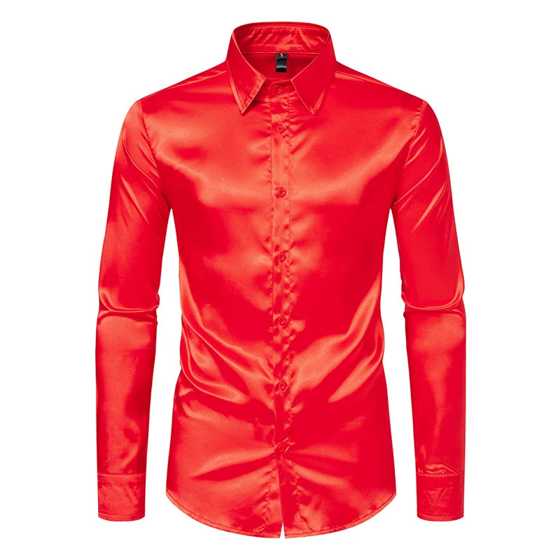 Satin Party Shirt