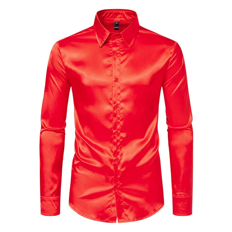 Satin Party Shirt