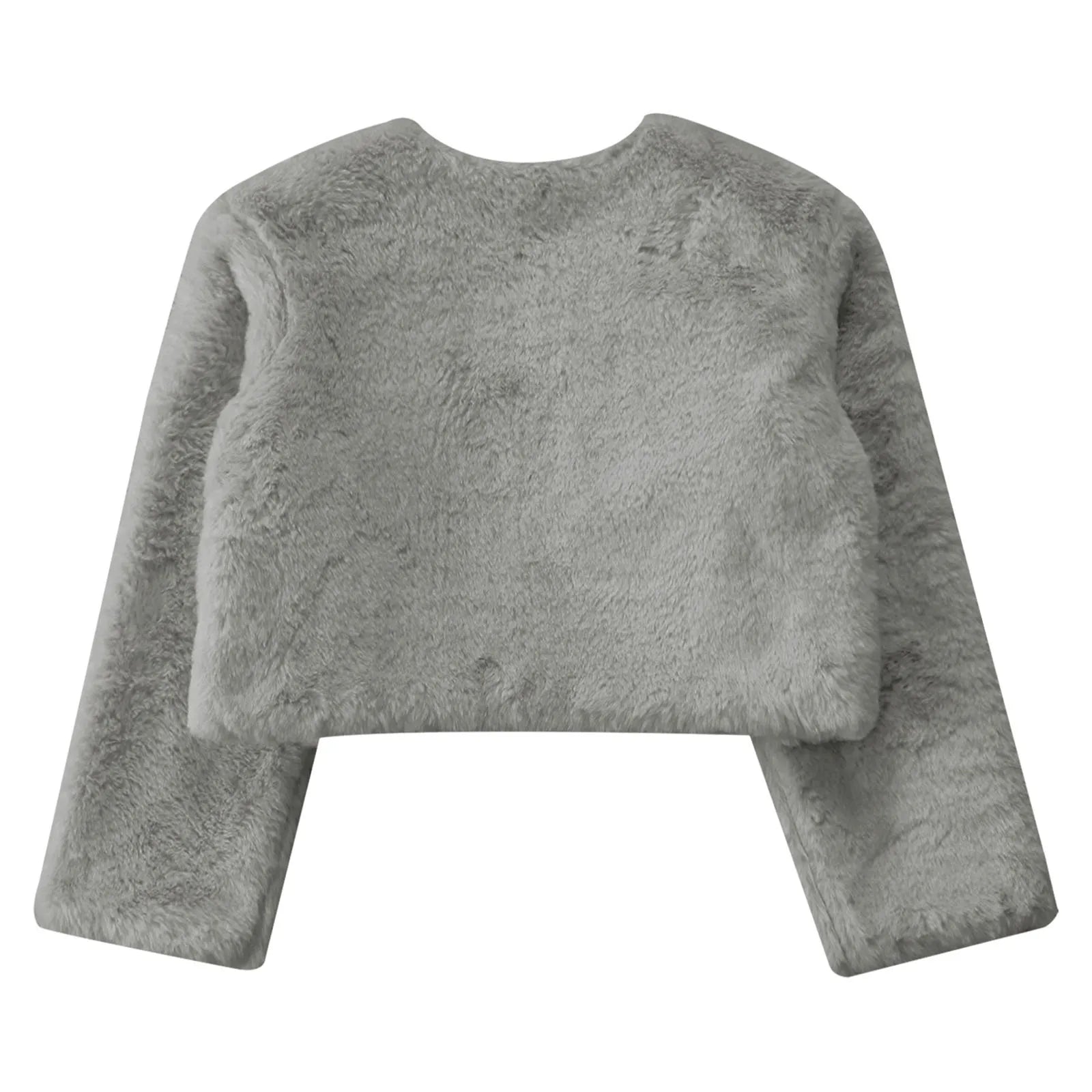 Girls' Faux-Fur Bolero Shrug