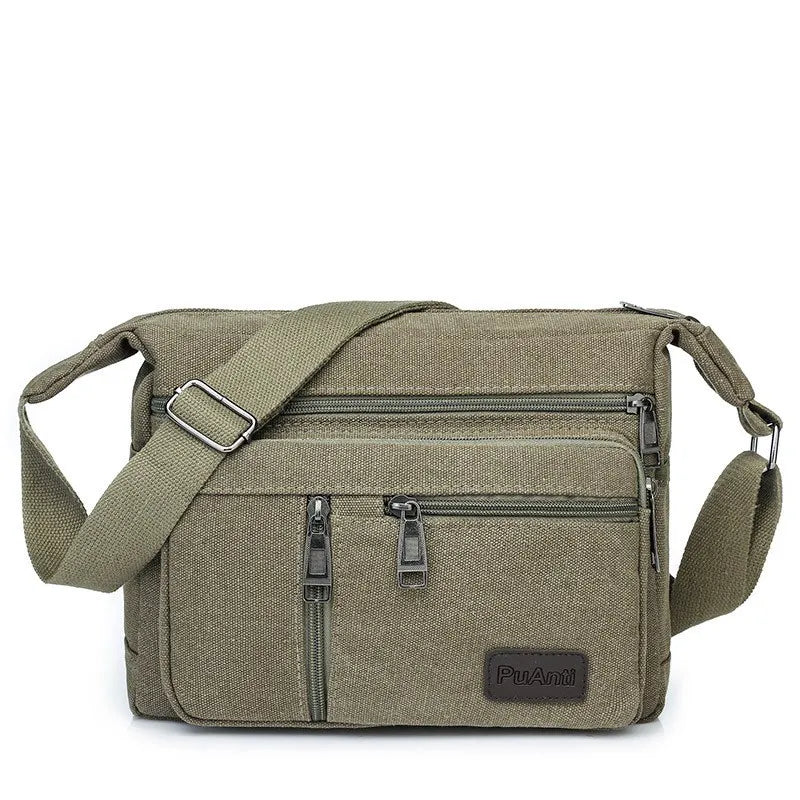 Canvas Messenger Bag