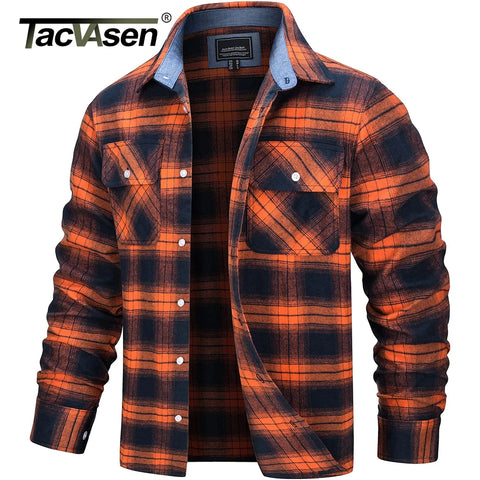 Plaid Flannel Overshirt