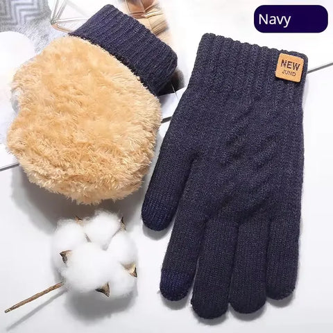 Fleece-Lined Touchscreen Gloves