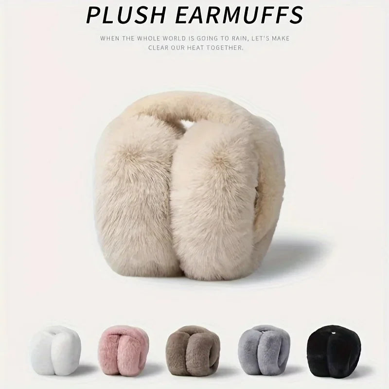 Foldable Faux Fur Earmuffs