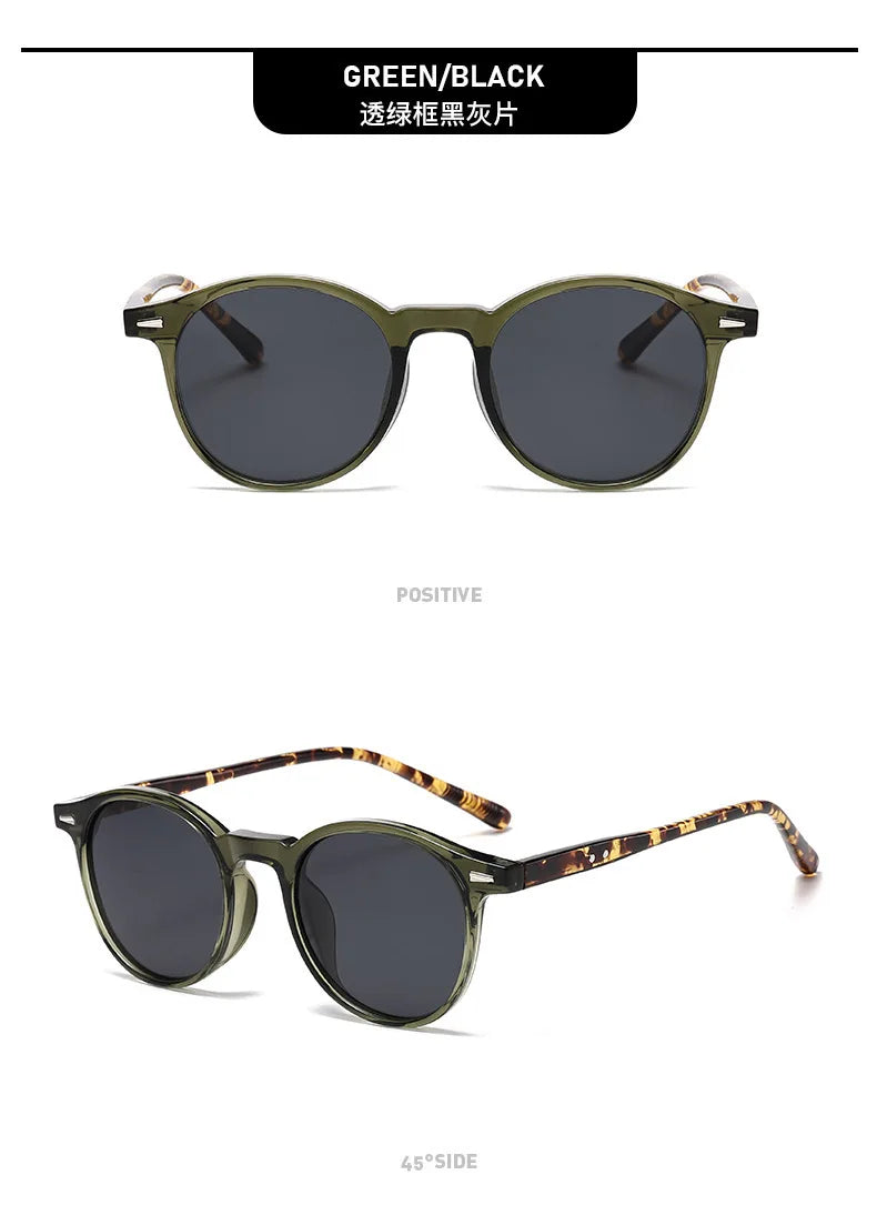 Round Retro Sunglasses