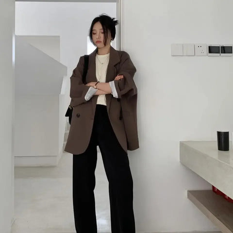 Double-Breasted Blazer