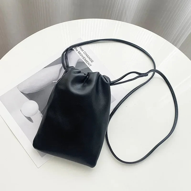 Mini Bucket Crossbody Bag