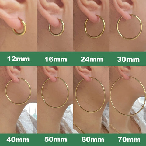 Classic Hoop Earrings