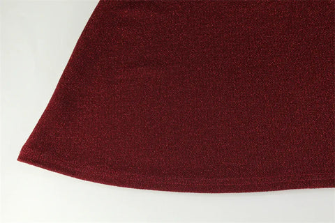 Red Sequin Maxi Dress