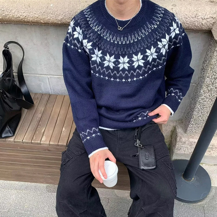 Men's Nordic Fair Isle Sweater