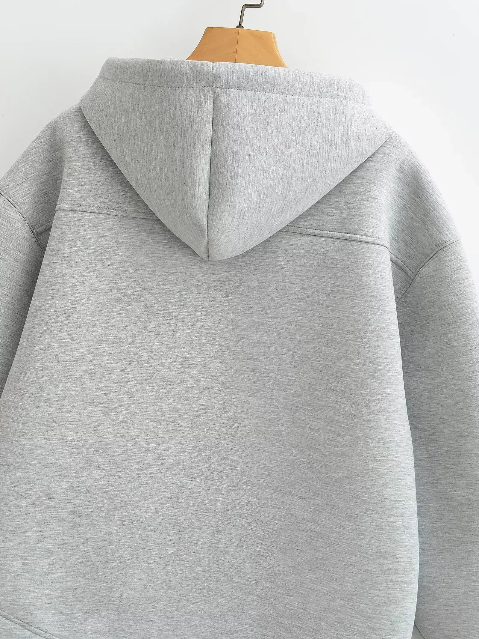 Oversized Zip Hoodie