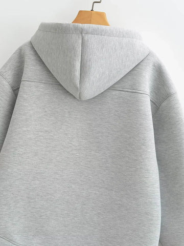 Oversized Zip Hoodie
