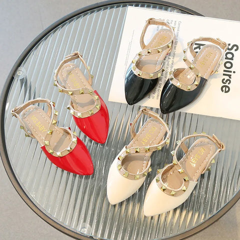 Rivets Flat Fashion Shoes