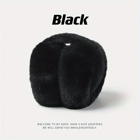 Foldable Faux Fur Earmuffs