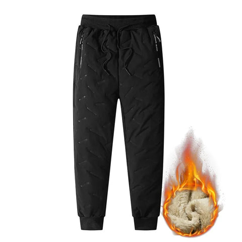 Sherpa-Lined Sweatpants