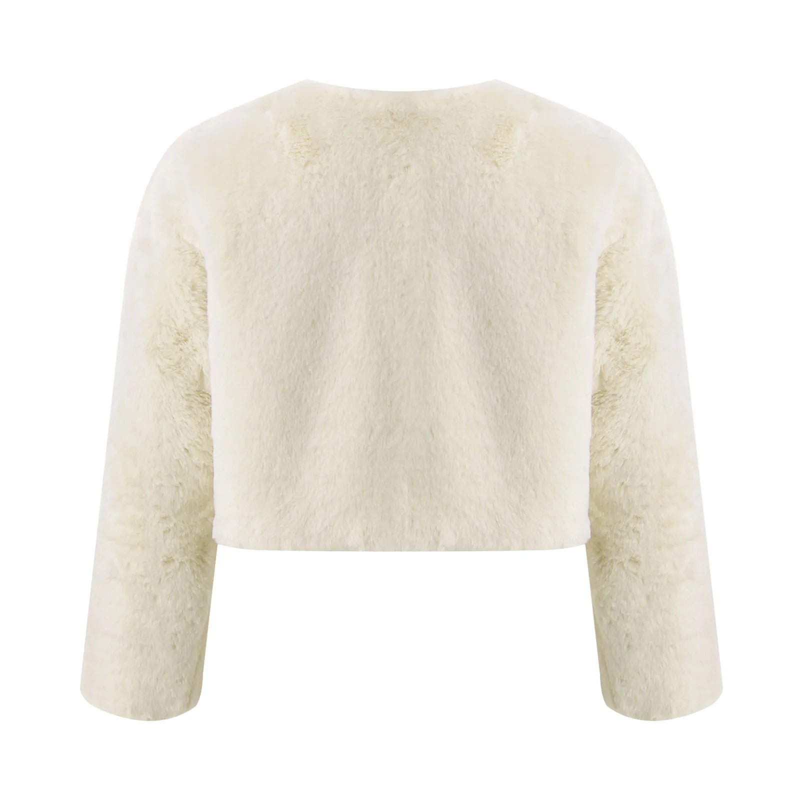 Girls' Faux-Fur Bolero Shrug