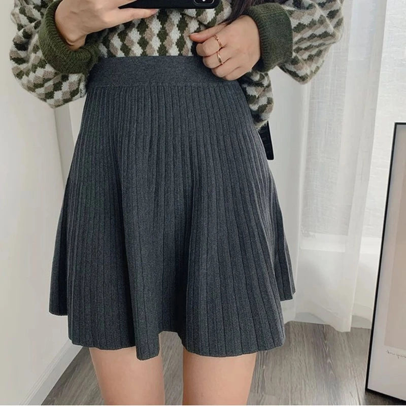 Knit Midi Skirt