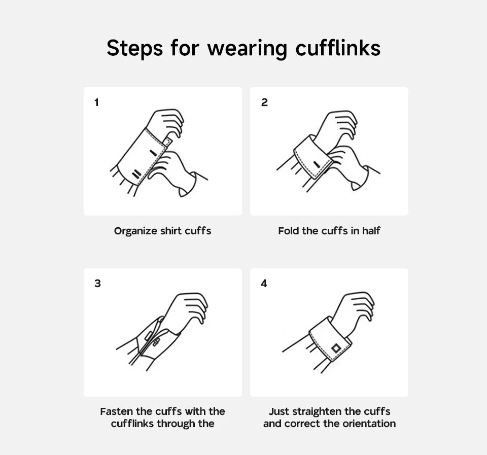 Cufflink Set (4 Pairs)
