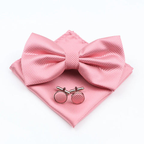 Bow Tie, Pocket Square & Cufflink Set