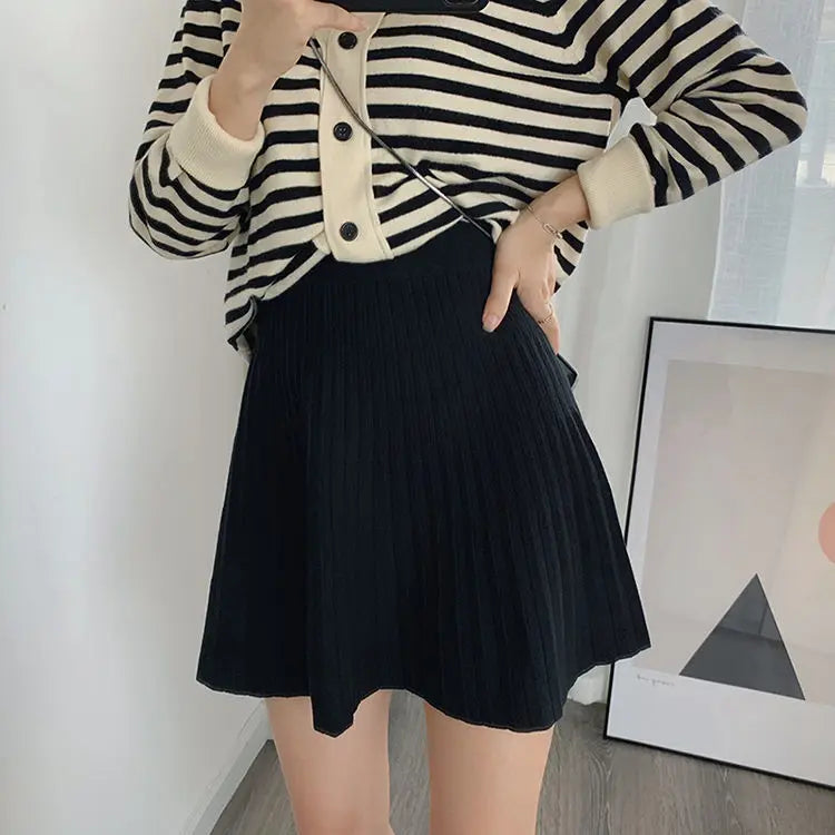 Knit Midi Skirt