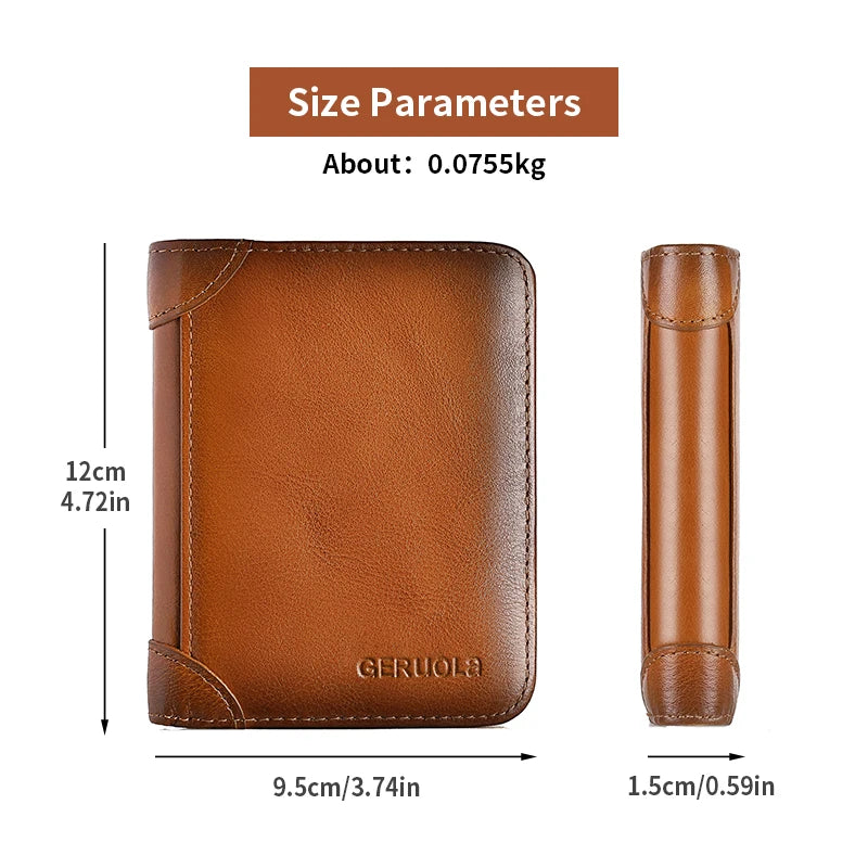 Slim Leather Wallet