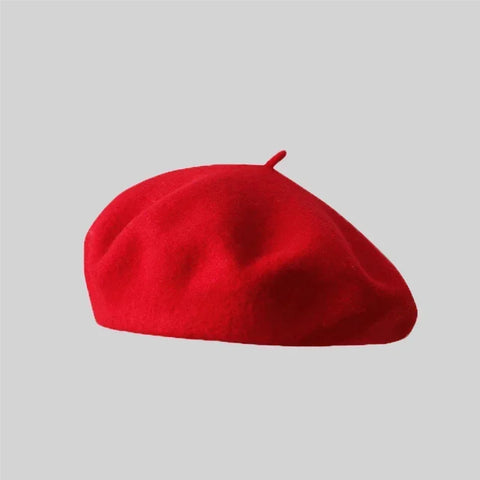 Wool-Blend French Beret