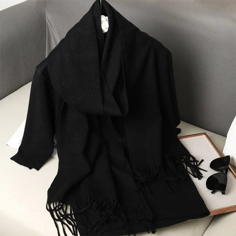 Soft Solid Winter Scarf