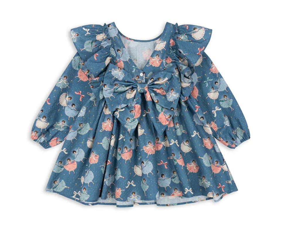 Girls' Velvet Holiday Party Dress