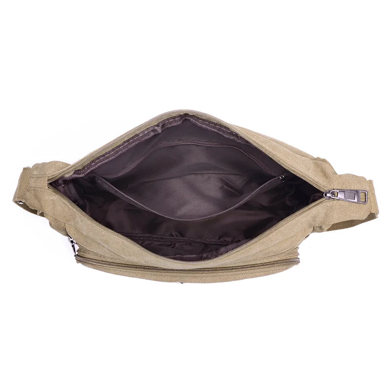 Canvas Messenger Bag
