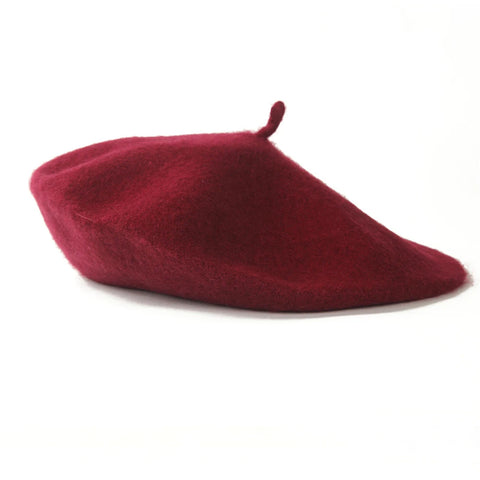 Wool-Blend French Beret