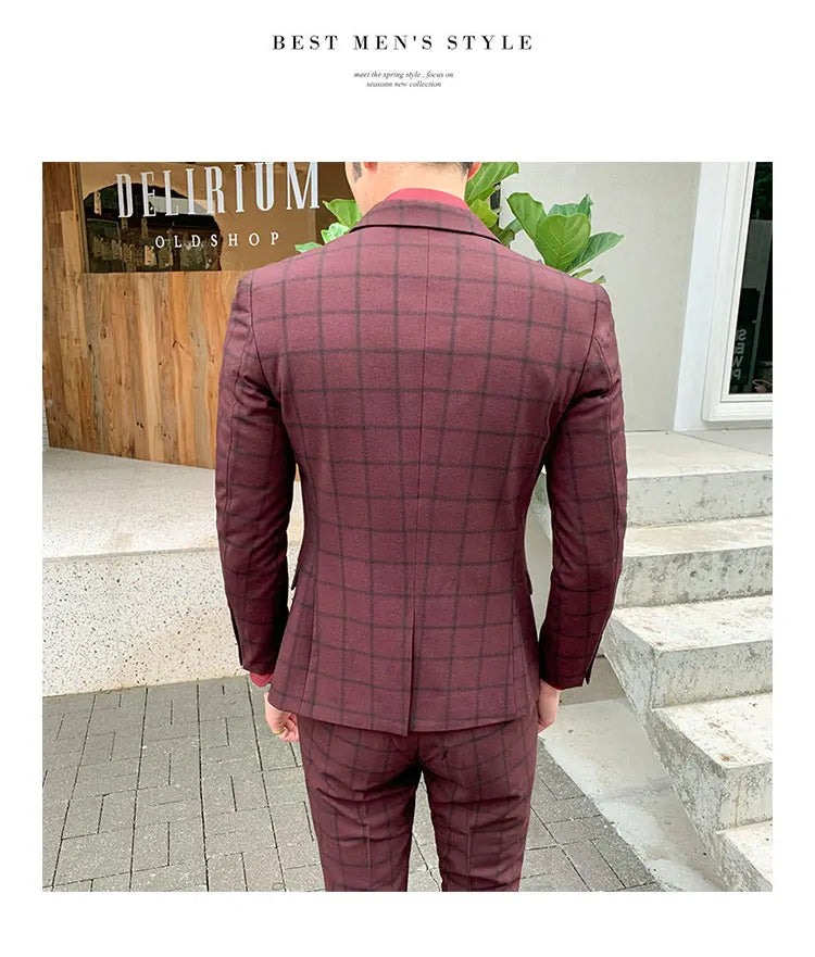 Slim Fit Business Suit