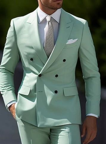 High Quality Double Breasted  Men's Suits