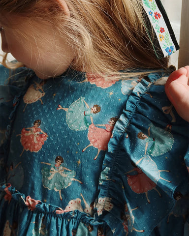 Girls' Velvet Holiday Party Dress
